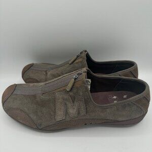 Merrell Women's Arabesque Leather Zip Top Shoes Size 10